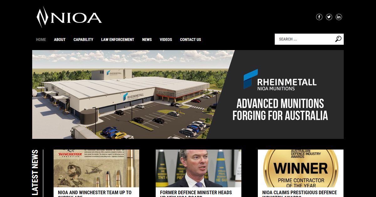 NIOA Firearms, Optics, Ammunition and Accessories